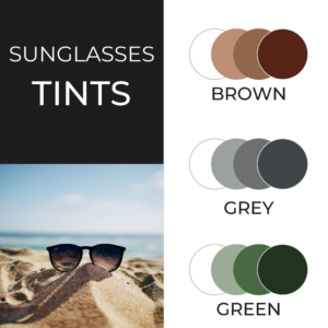 Tinted Sunglass Lenses
